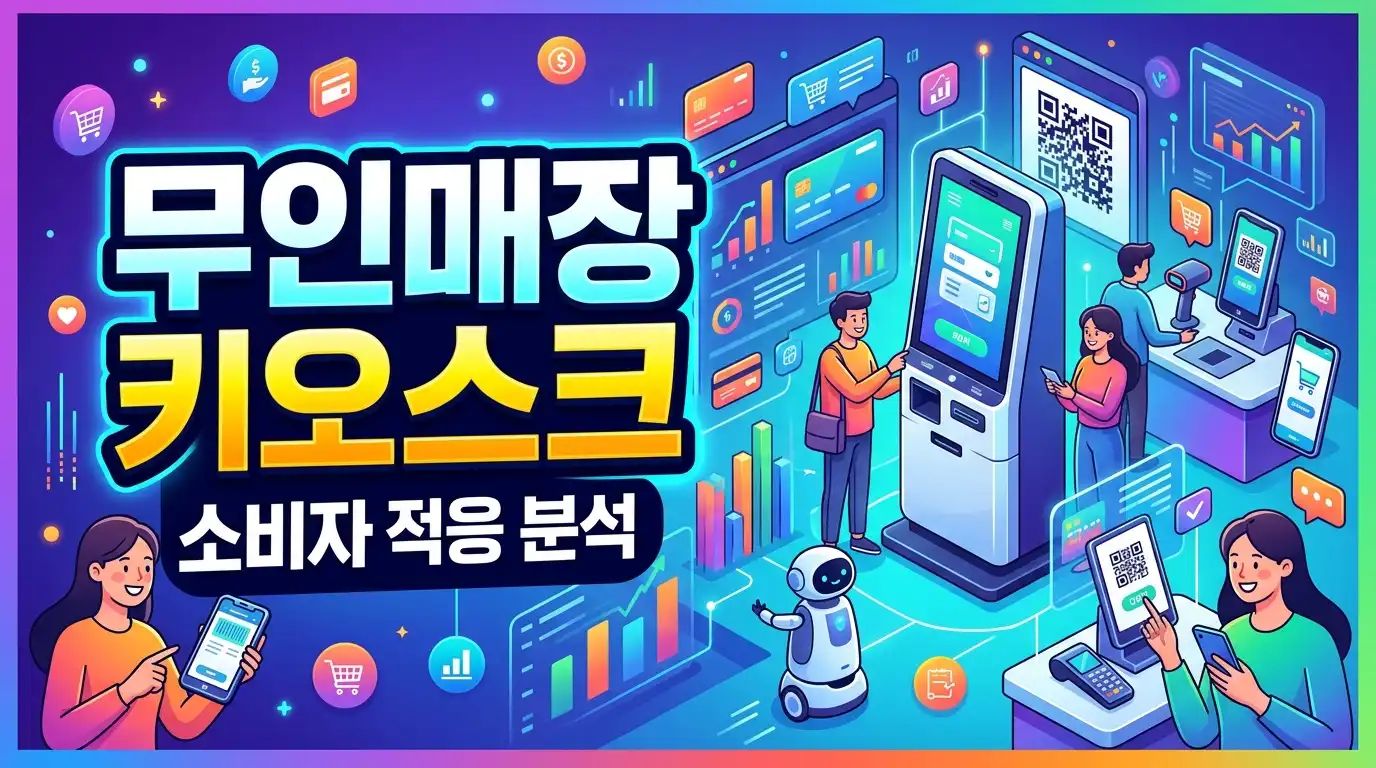 무인매장 키오스크 - 소비자 적응 분석