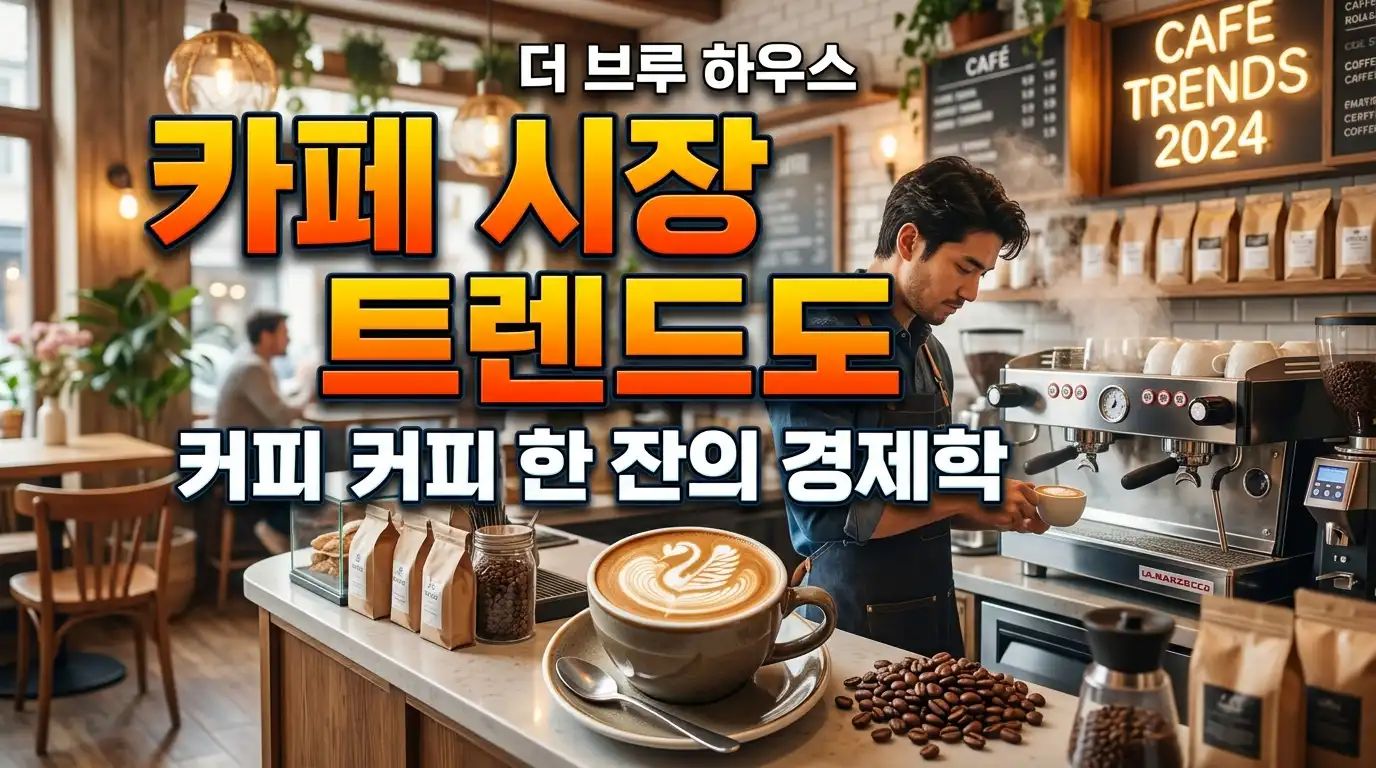 카페 시장 트렌드 - 커피 한 잔의 경제학